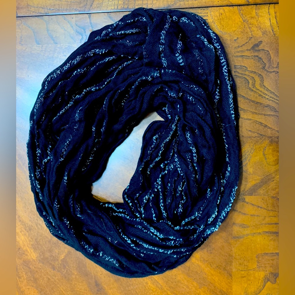 Black Sparkle Scarf